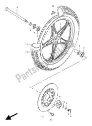 FRONT WHEEL (GN250E)