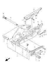 bras oscillant arrière (gsx-r600 e21)