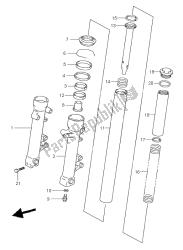 ammortizzatore forcella anteriore