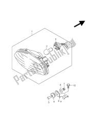 luce posteriore (lt-a750xpz p33)