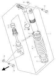 Rear shock absorber