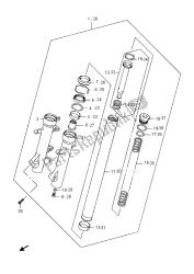 ammortizzatore forcella anteriore (an400a e02)