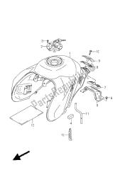 FUEL TANK (DL650AUE E19)