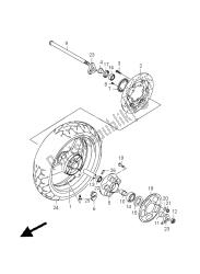 rueda trasera (sv650a-ua-sa-sua)