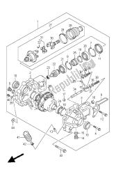 FINAL BEVEL GEAR (FRONT) (LT-A400F P24)