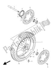 przednie koło (sv650sa-sua)