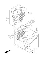 cubierta del cuerpo del marco