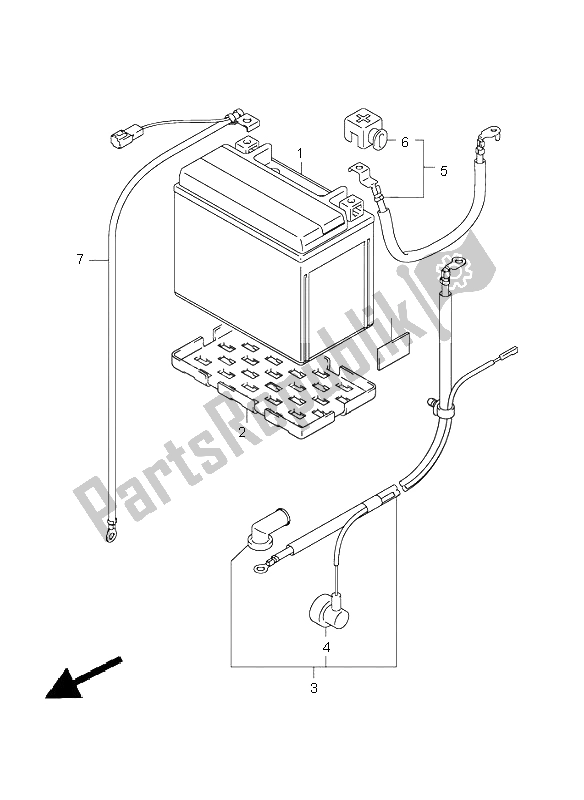 Wszystkie części do Bateria Suzuki SV 650 NS 2004