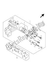 pinza posteriore (gsx650fua e21)