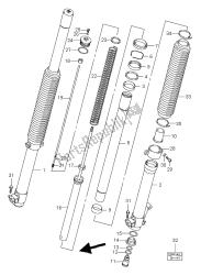 ammortizzatore forcella anteriore