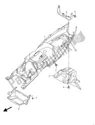 tylny błotnik (gsf650su)