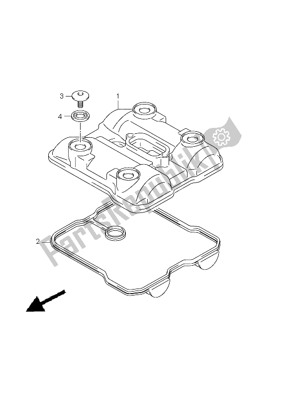 Wszystkie części do Cylinder Suzuki LT A 750 XZ Kingquad AXI 4X4 2012