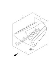 scatola della coda del sedile (gsx-r750x)