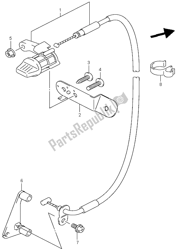 Tutte le parti per il Blocco Inverso del Suzuki LT Z 400 Quadsport 2006