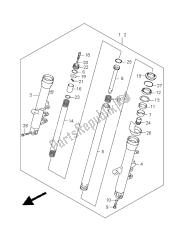 ammortizzatore anteriore (sfv650-u)