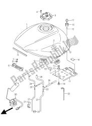 brandstoftank (gsx650fu e21)