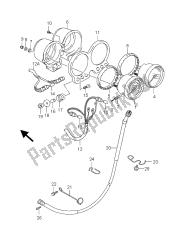 SPEEDOMETER & TACHOMETER (GS500-U)