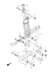 palanca de amortiguación trasera (gsx-r1000)