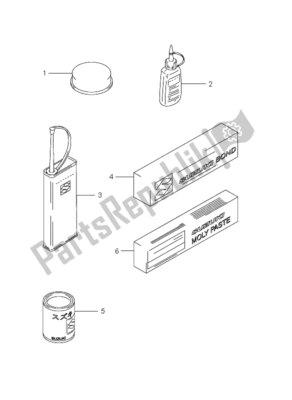 All parts for the Optional of the Suzuki DL 1000 V Strom 2009