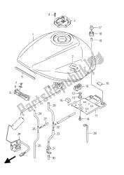 FUEL TANK (GSF1250SA E21)