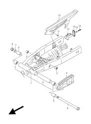 bras oscillant arrière (gsf650a-ua-sa-sua)