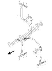 przewód przedniego hamulca