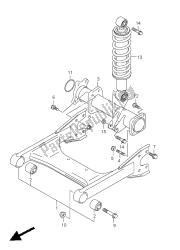 bras oscillant arrière