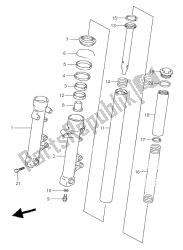 ammortizzatore forcella anteriore