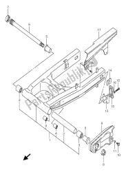 bras oscillant arrière