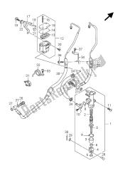 maître-cylindre arrière (gsr750a e24)