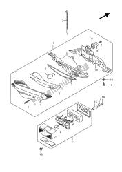 luz de combinación trasera