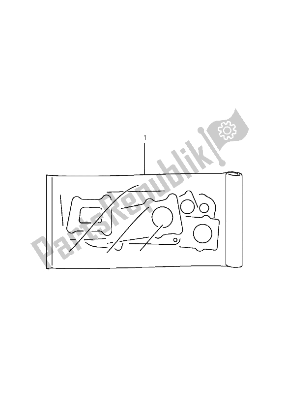 Tutte le parti per il Set Di Guarnizioni del Suzuki VL 125 Intruder 2003
