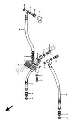 flexible de frein avant