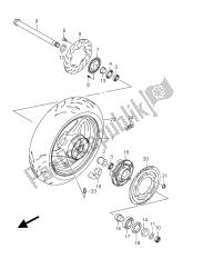 ruota posteriore (gsr750a e24)