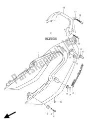 SEAT TAIL COVER (GSF1200)