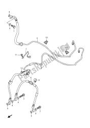 flexible de frein avant (gsr750aue)