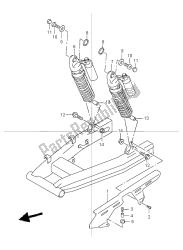 Rear shock absorber