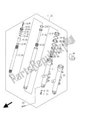 ammortizzatore anteriore (sfv650u e21)