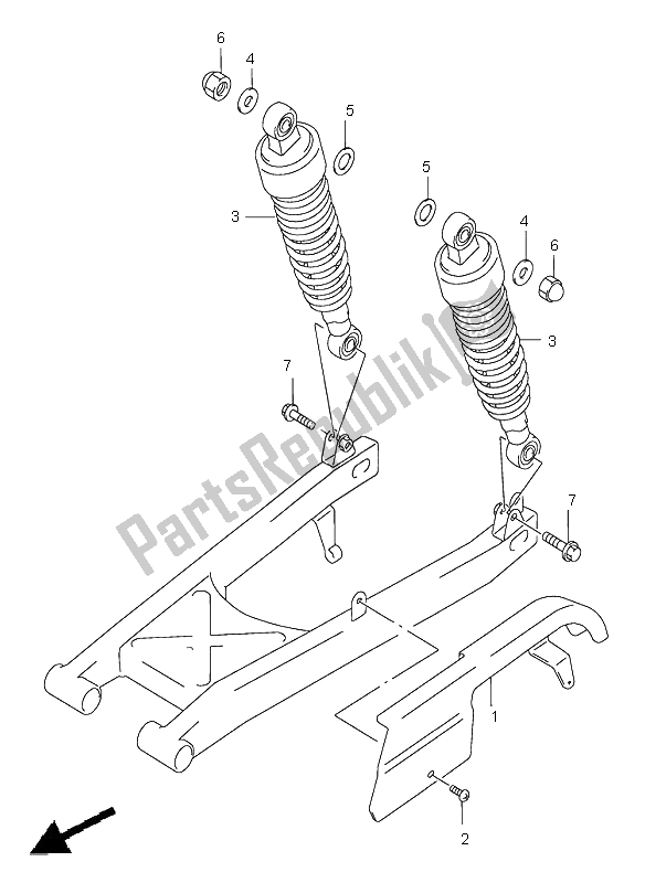 Todas las partes para Caja De Cadena de Suzuki GZ 250 Marauder 2003