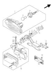 luz de combinación trasera (lt-a500xpz p17)