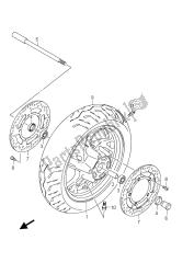 roda dianteira (an400 e2)