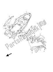 garde-boue arrière (gsr750ue e21)
