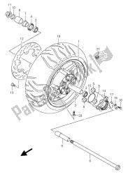 REAR WHEEL (AN650)