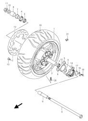 roda traseira (an650)