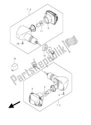 TURN SIGNAL LAMP (E2-E19)