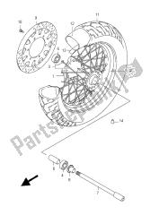 FRONT WHEEL (VL800 E19)