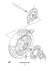 roda dianteira (an400a e19)