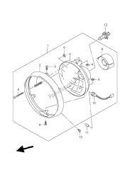 linterna frontal (gsf1250-a)