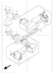 TURN SIGNAL LAMP (GSF1200S)