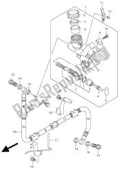 koppelingshoofdcilinder (sv1000s-s1-s2)